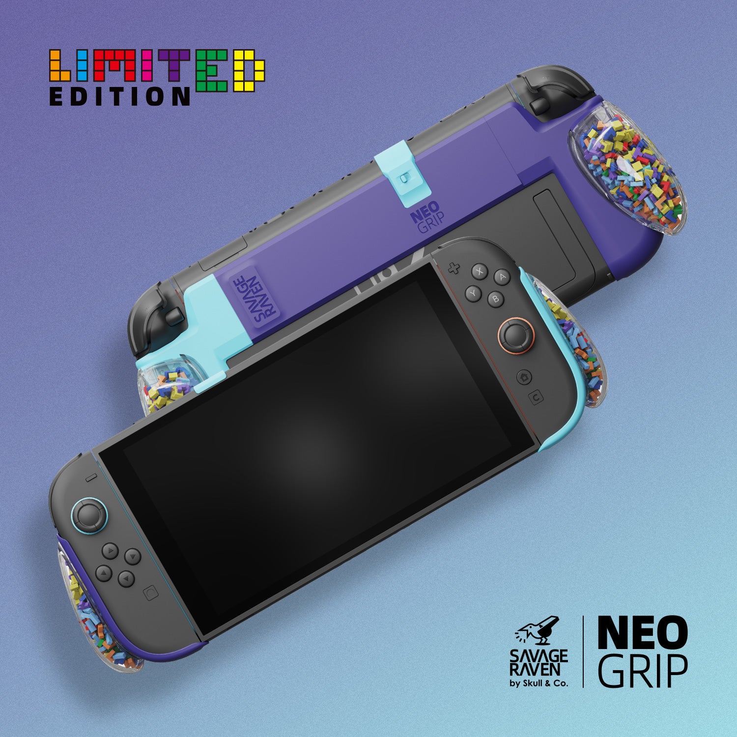 Savage Raven by Skull & Co.NeoGrip: An Ergonomic Grip for Nintendo Swi