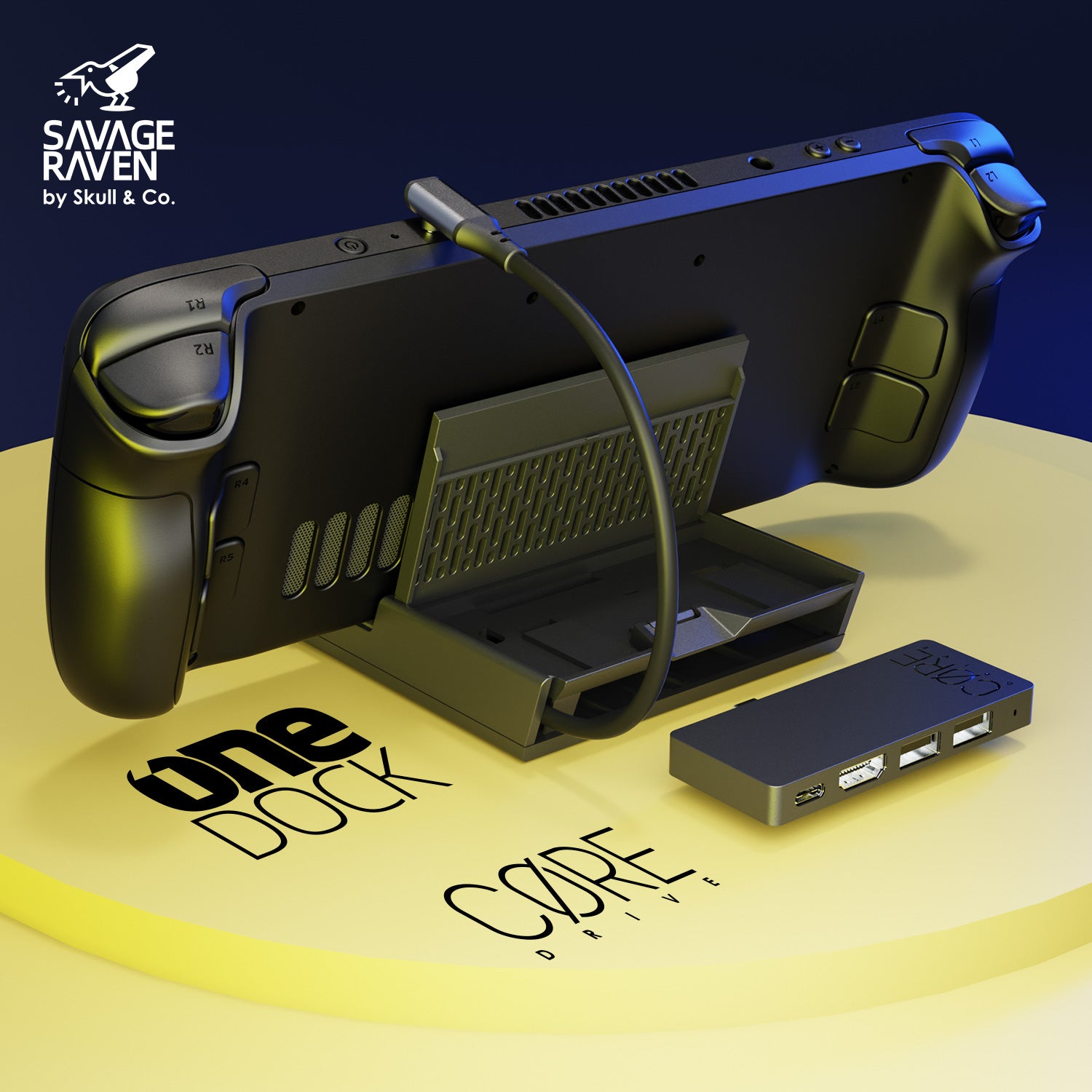 Savage Raven by Skull & Co. OneDock: A versatile and compact dock for