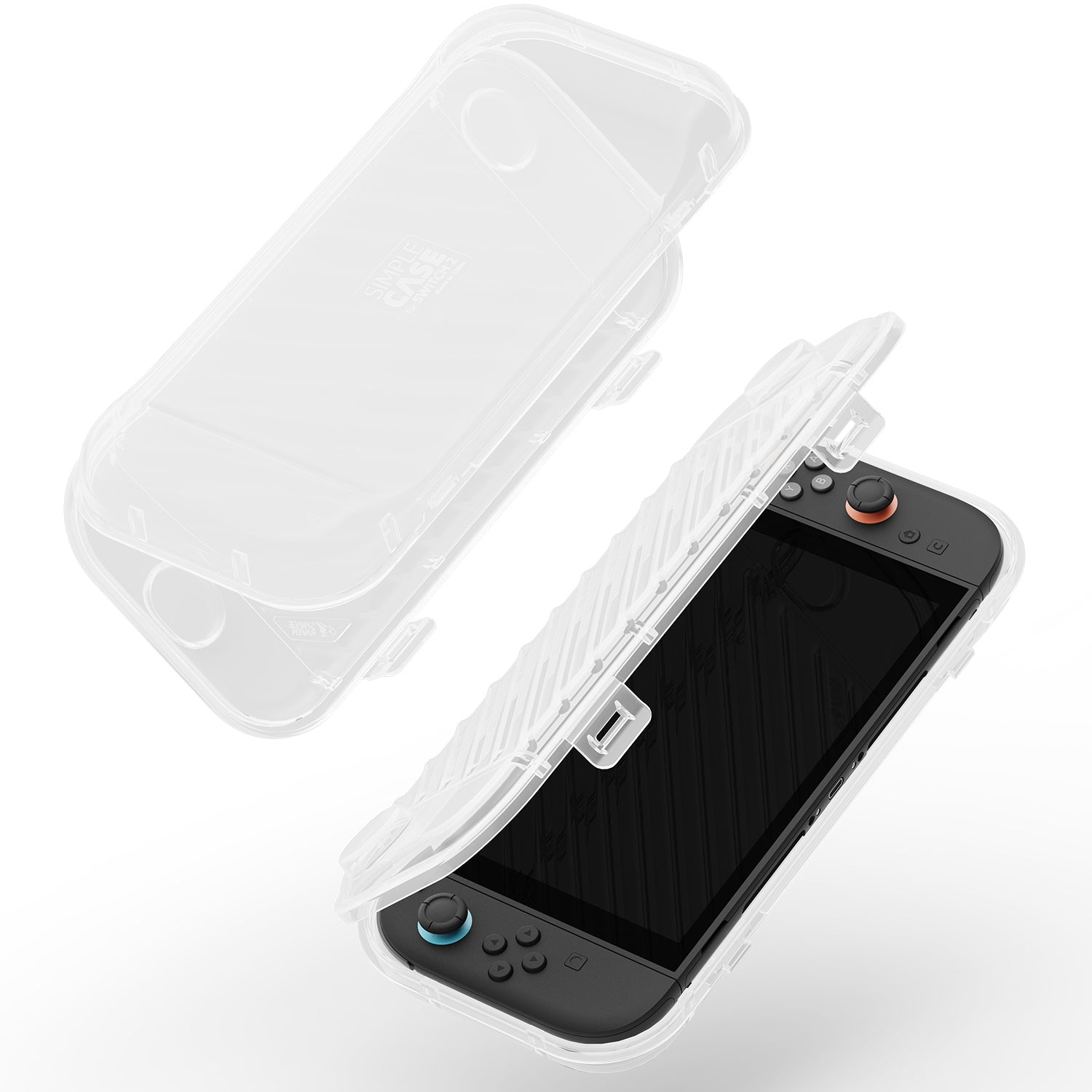Savage Raven by Skull & Co. Slim Plastic Carrying Box for Nintendo Swi