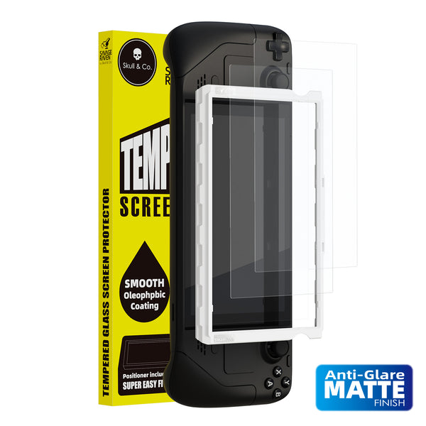Savage Raven by Skull & Co. Tempered Glass Screen Protector for Steam Deck/OLED (2 Pack)