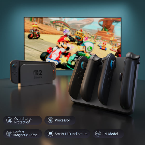 Savage Raven by Skull & Co. Joy-Con Charging Dock for Nintendo SWITCH2