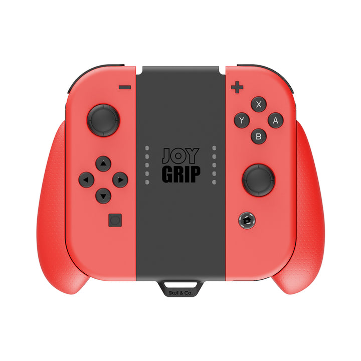Skull & Co. JoyGrip for Switch Joy-Cons - Double neon red
